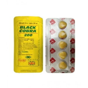 Black Cobra 200mg Tablets