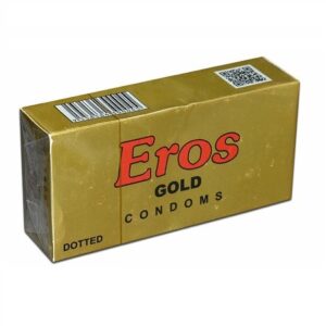 Eros Gold Dotted Condoms