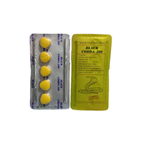 Black Cobra 200 Mg Tablets