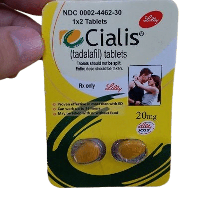 Cialis 20Mg Two Tablets (Made In USA)